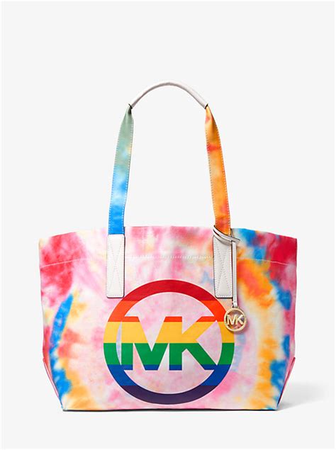 rainbow purse michael kors|Michael Kors rainbow tote bag.